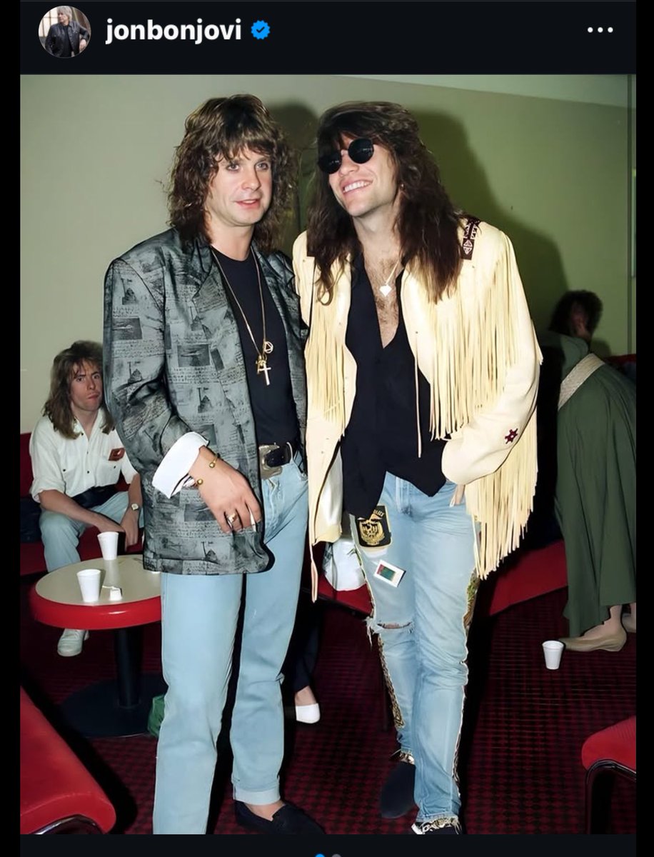 lizblizz13's tweet image. Bon Jovi &amp;amp; Ozzy 🎶💖🎶