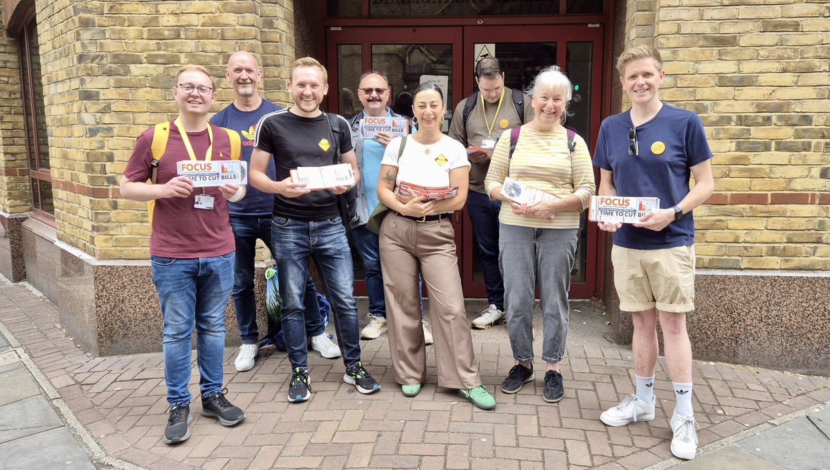 cathedralsdavid's tweet image. Morning team in London Bridge & West Bermondsey. Very positive response on the doorsteps and lots of people planning to vote Lib Dem ๐ถ. Labour failing on cost of living, housing and community safety. Big thank you to all those who came out this morning and in the afternoon