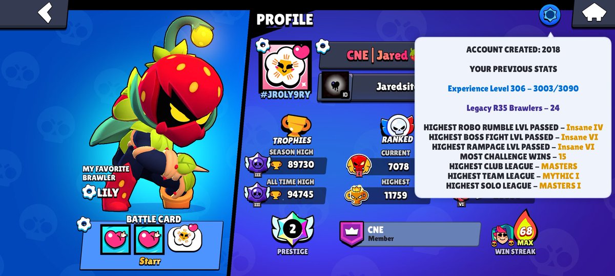 Estamos buscando tercer jugador para jugar los mq de este mes, gente interesada en formar equipo con nosotros mándenme mensaje (md abierto o por discord: jaredsito0310)
RTs y Me gustas se agradecen muchisimoo 🫶🫶