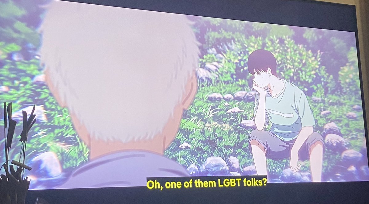 gingkokun's tweet image. OH MY GOD HE SAID IT HIKARU SAID LGBT #tshd #光が死んだ夏