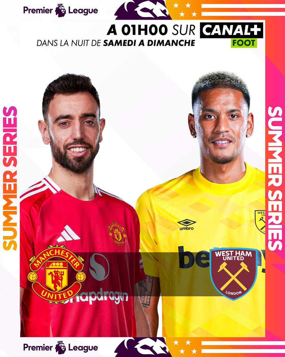 CanalplusFoot's tweet image. 🏴 La Premier League est (presque) de retour !
😍 Ce soir et cette nuit, 2 matches au programme de la pré-saison, en direct sur C+FOOT 👇
#PremierLeague