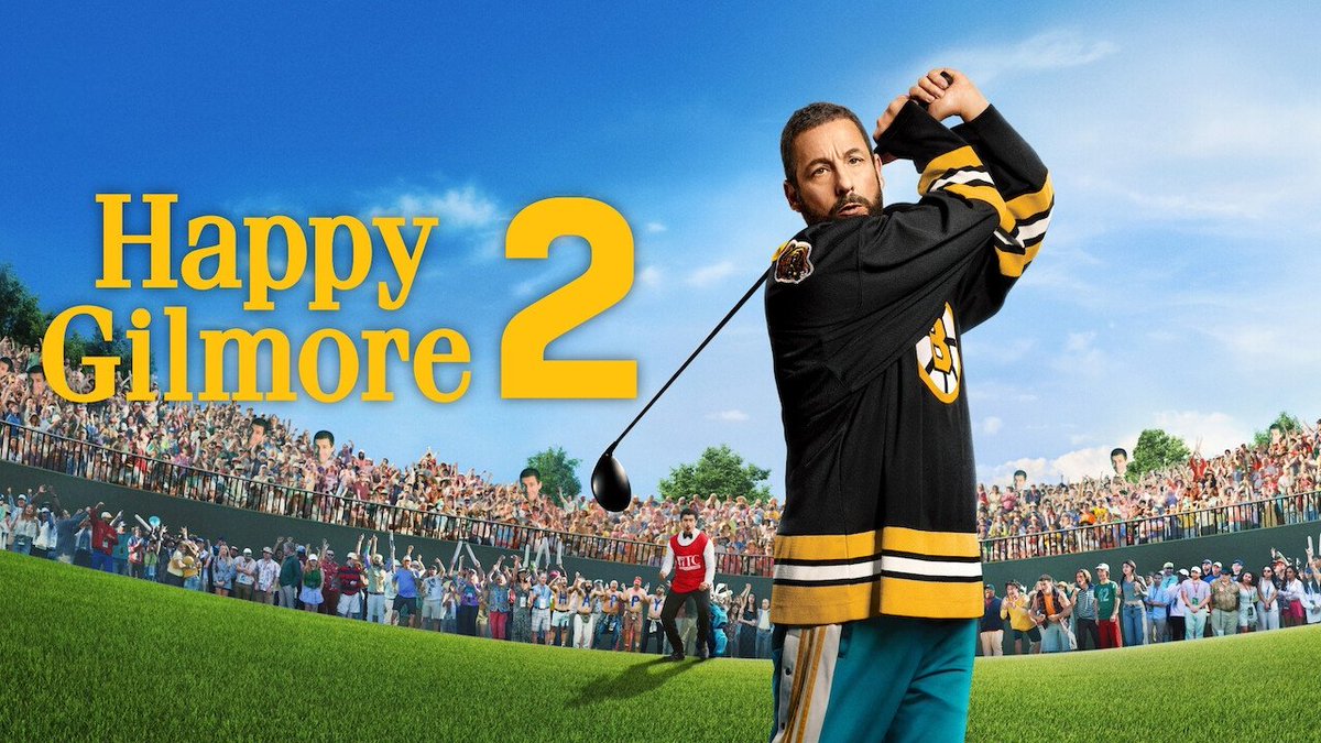 Pandara_Meg's tweet photo. دنباله فیلم Happy Gilmore پس از ۲۹ سال اومد. بازیگراشم آدام سندلر، مارگارت کوالی، بن استیلر، بد بانی و امنم😶
#movie #AdamSandler #pandara https://t.co/JXC9AI3G5d