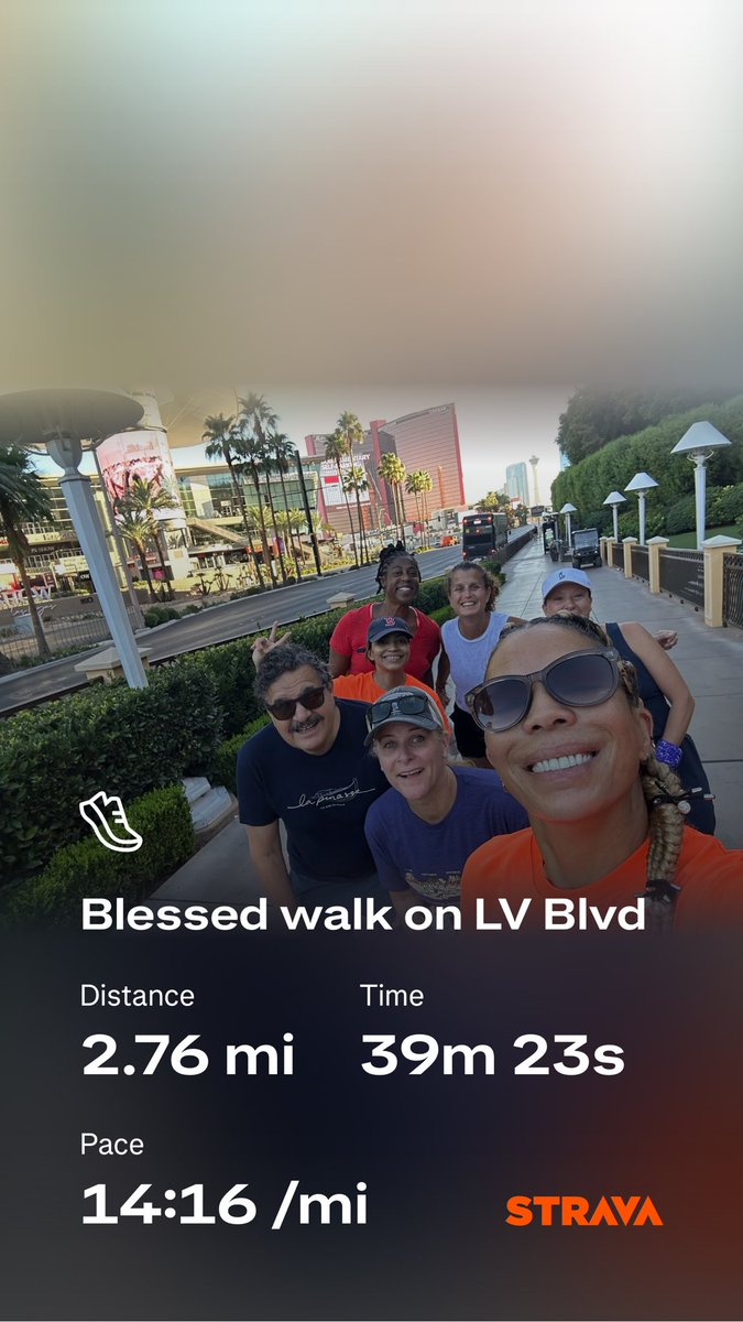 ⁦<a href="/FollowCSA/">CSA</a>⁩ ⁦<a href="/CSARunsAs1/">CSA RUNS AS 1</a>⁩ athletes and ⁦<a href="/owe_csa/">owe of csa</a>⁩ representing in Las Vegas, where words are being put into action 🙏🏽 #AFSA #csaunionstrong Check out my run on Strava.
strava.app.link/mWsWzDC4jVb