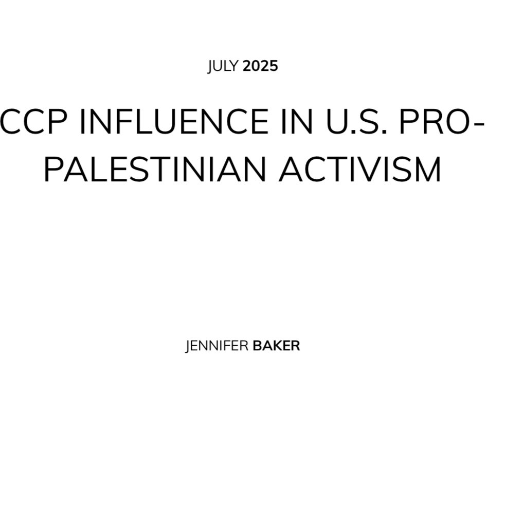 Very interesting report on how Neville Roy Singham finances anti-U.S. and anti-Israel organizations from China
