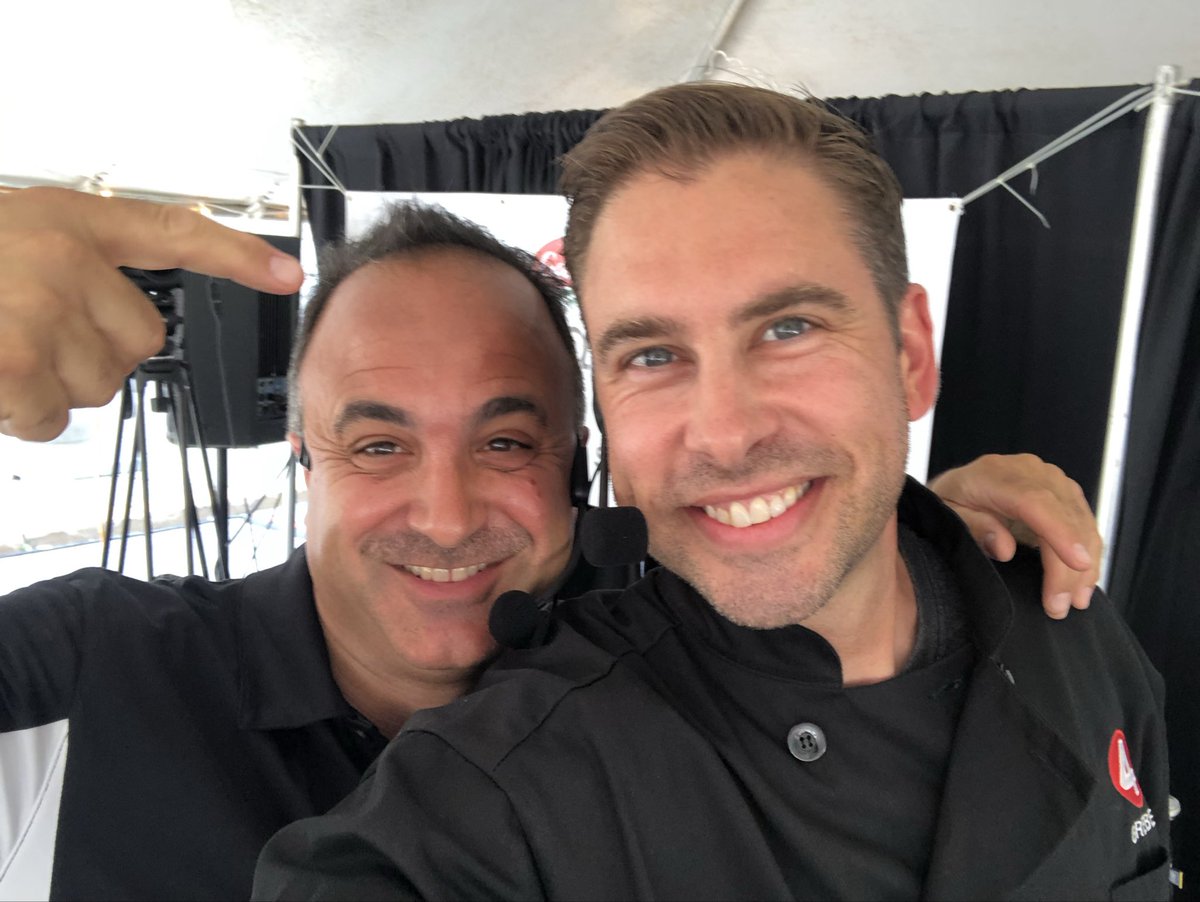 Six years ago <a href="/sangwichking/">Chef Marco</a> and I showed the crowd at #ItalianFest how to make #arancini. We’re running it back this afternoon at 3. This year, you’ll learn how simple ingredients &amp; a little technique steps up boring pasta nights. Join us at 3 under the tent!