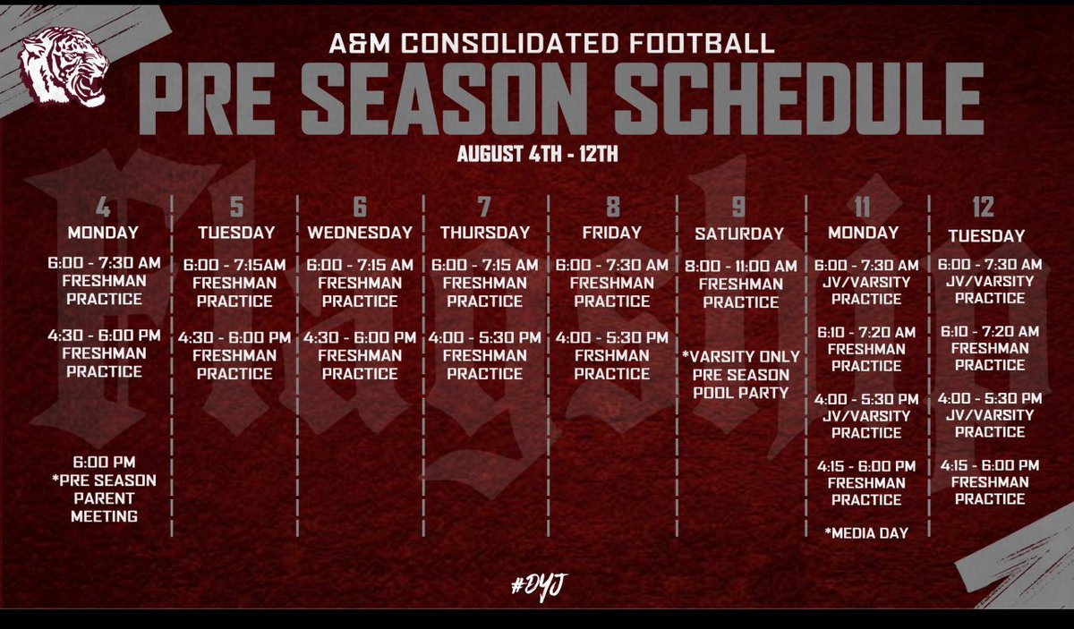 ConsolFootball's tweet image. We’re getting closer 🔥 Peek the schedule for next couple weeks ⬇️ #TheShip