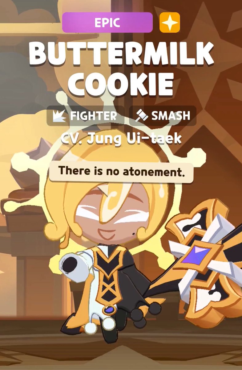Solemisu_'s tweet image. the dual opposing motifs, black/white contrast, religious symbolism, the rebellious, ominous dialogues.. even the name Buttermilk and those milkdrop details, plus the blue gemstone accents as the cherry on top!?
Like hello?? no wonder why I already love this character sm 😭😭
