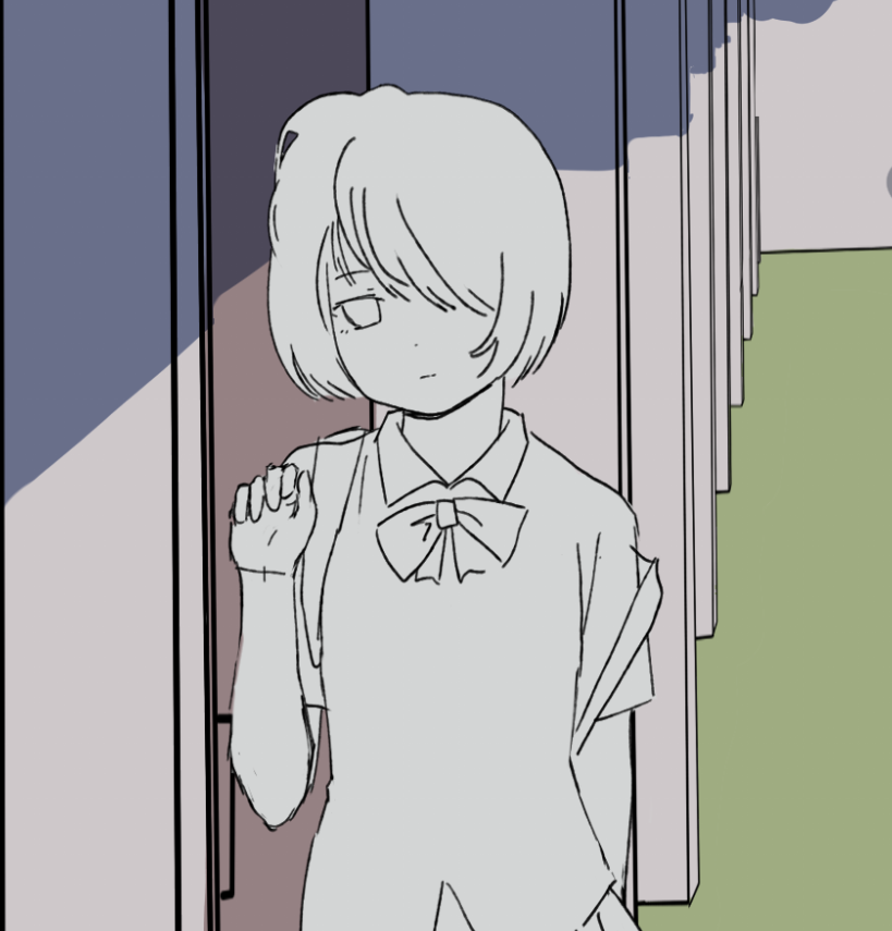 #wip back grounds are difficult.. QwQ UUGHHH
#illustration #sketch #anime