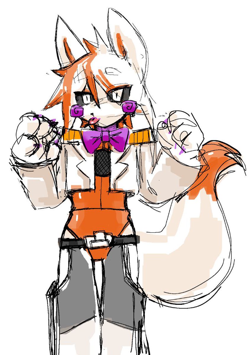 Sssaharokk's tweet image. Lolbit hum fem version for my friend
#Lolbit #Fnaf5 #SisterLocation