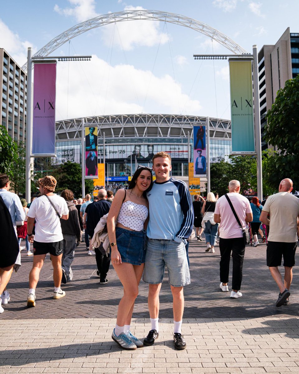 wembleystadium's tweet image. This will be a Saturday night to remember!
#OasisLive25 #WembleyStadium