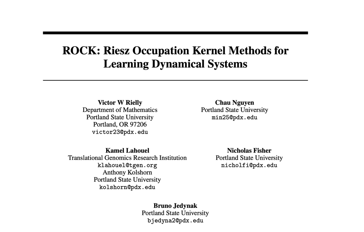 ykilcher's tweet image. Join us at 8pm CEST on Discord to chat about ROCK: A variational formulation for occupation kernel methods in Reproducing Kernel Hilbert Spaces. Don't miss it :)
discord.gg/QrUDEQXE?event…