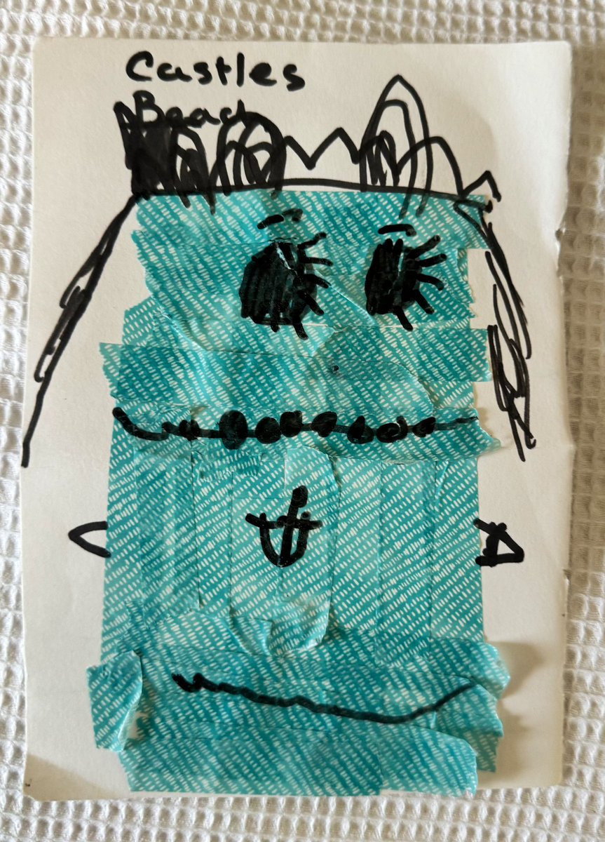 sivori's tweet image. My four year old, like many four year olds, is constantly drawing. People don’t realize how serious children are in their play. Play is the child’s work.