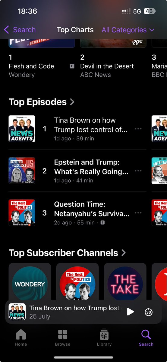 maitlis's tweet image. ICYMI - @TinaBrownLM on breaking the Epstein story back in 2008… @The_DailyBeast -and how she found him sitting in her own office - threatening her - after she did so.