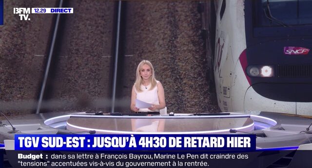 MLettresduSud's tweet image. Le train de l’info ne s’arrête jamais.
Côté actu, suivez le JT d’@AnneSeften: vous ne serez jamais déçu et serez sur les bons rails pour comprendre.
Présenter, animer les débats, c’est votre train train quotidien Anne 😉.
Un métier que vous exercez à un train d’enfer
À demain‼️