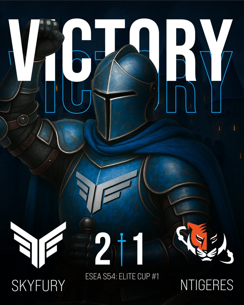 ⚡️2:1 win, 1:0 in the group.

Came back from 2:9 on the decider — classic SKYFURY!