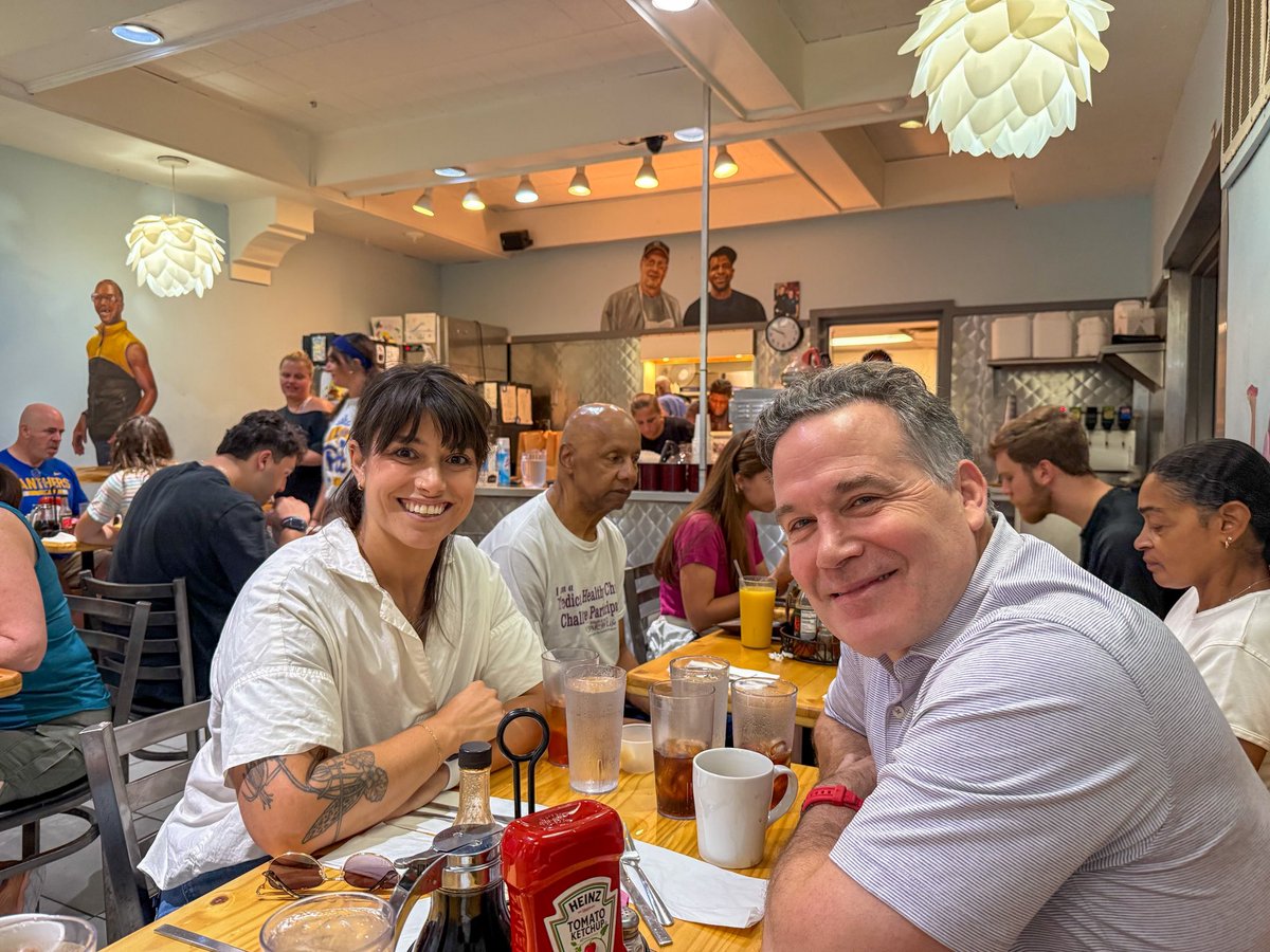 Productive breakfast this morning at Pamela's Diner in Shadyside with Allegheny County Executive Sara <a href="/Innamo/">Sara Innamorato</a>.

Lots to discuss about how we can work together to make Allegheny County the best it can be, and Pamela's never disappoints!