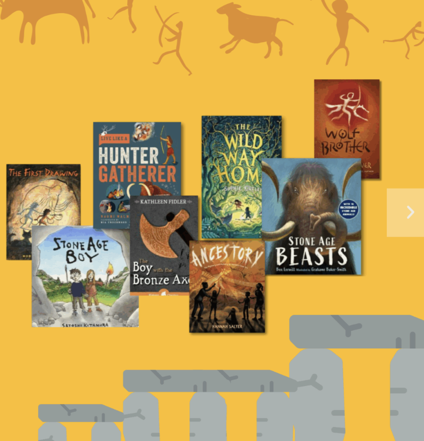From stone circles &amp; woolly mammoths to hill forts &amp; roundhouses, our STONE AGE to IRON AGE booklist supports the KS2 topic: 
➡️booksfortopics.com/booklists/topi…

This list of children’s books about the Stone, Bronze &amp; Iron Ages is here to help transport readers back to prehistoric times.