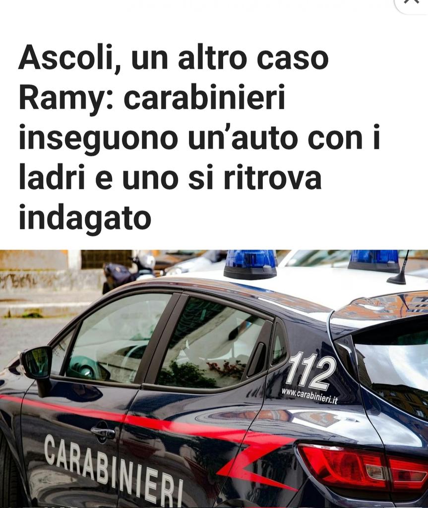 Continuiamo ad andare male.
Malissimo.
Arriverà il giorno che #Carabinieri
e forze dell'ordine tutte si gireranno dall'altra parte.
Se continuiamo così  arriverà...

#26luglio #Ramy share.google/cLVdTxnlwHRNmu…