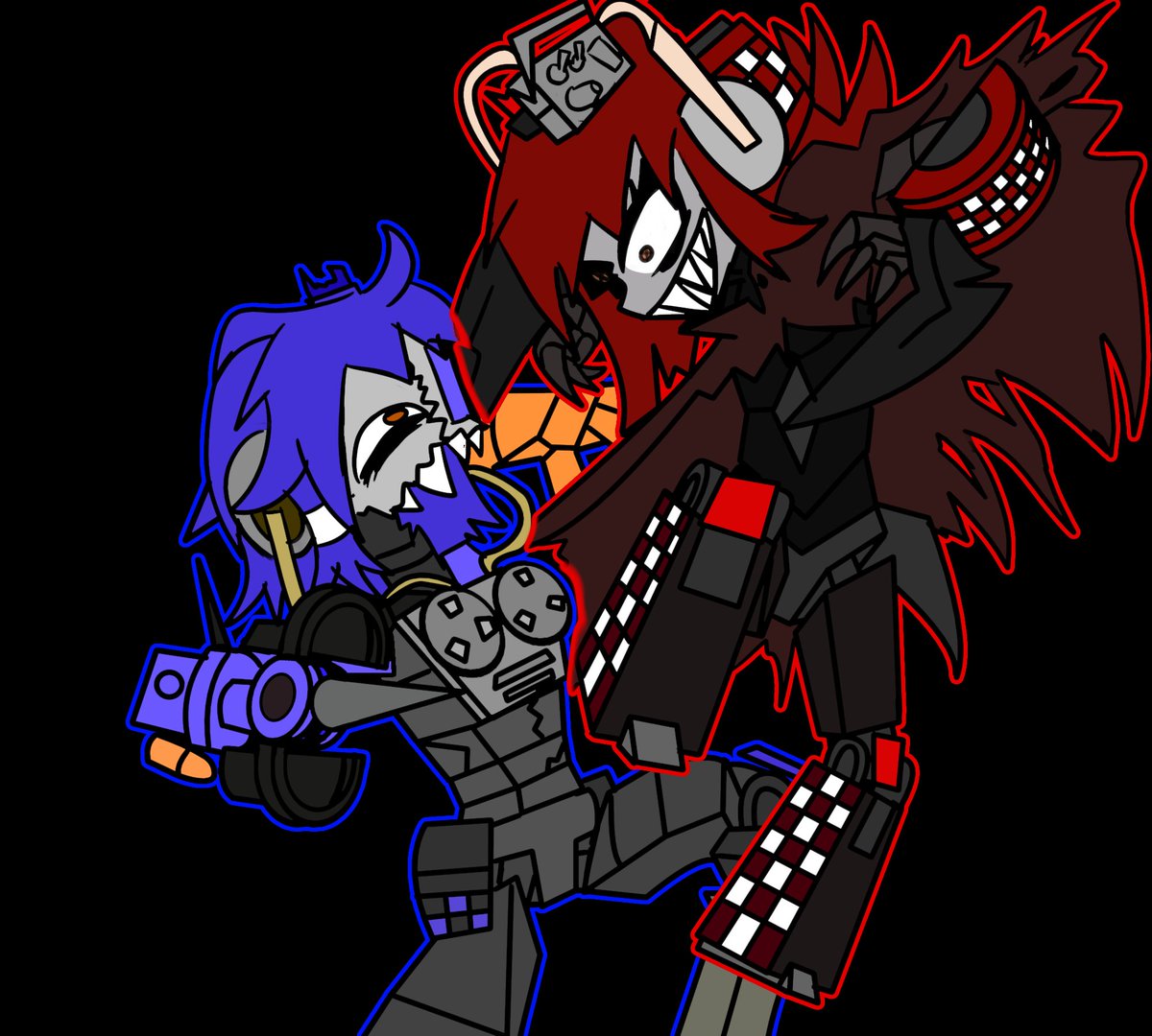 Rclisk324's tweet image. Wip before bed...
#artmoots #ocart #OC #mimisentry #TeamFortress2 #TF2