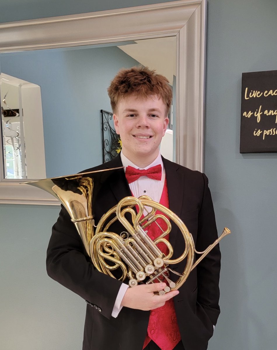 Jaden Rudnicki, Solo Competition winner, performs Strauss this Thursday with Guest Conductor Rudy Johnson. Also: 1812 Overture with cannon and student brass; GetSmArt student ensembles begin at 6:30; raffle winner conducts Stars + Stripes! July 31, 8:00 pm, Northport Village Park