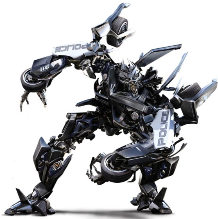 springyjunkie's tweet image. What are the main differences between RoboCop and Decepticon Barricade?