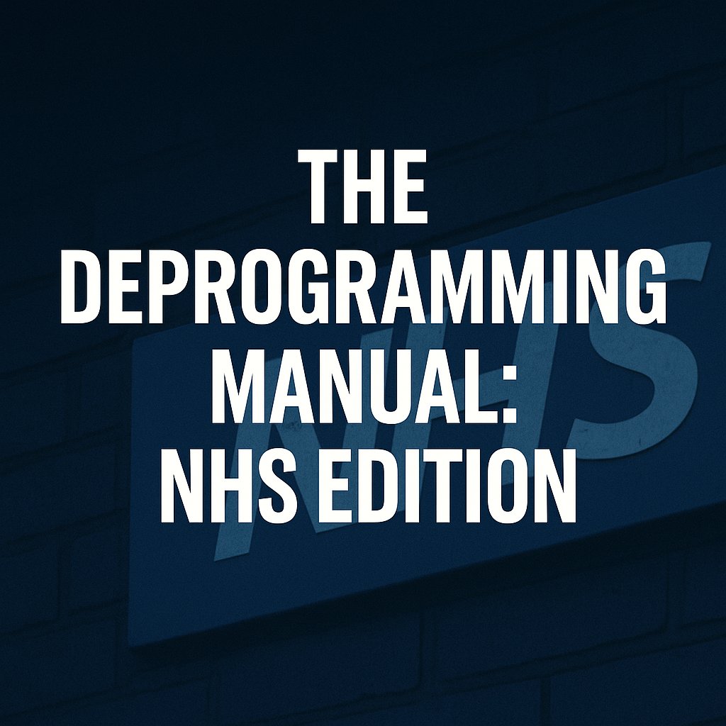 Britain's NHS Trusts &amp; Boards has been captured by identity zealots with PowerPoints, lanyards and zero public mandate. Here’s how you root it out with precision and purpose. No drama. Just bloodless efficiency.🧵