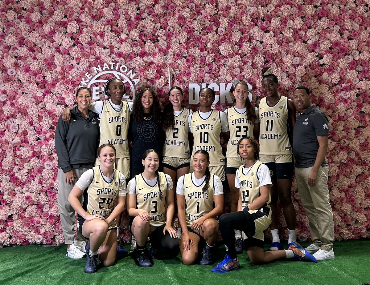 Coach_Delus's tweet image. Thank you ladies for all your amazing hard work. 5th place EYBL finish, you showed the nation that you are elite. Can’t wait to see what’s in store for your futures. @SASwishHoops