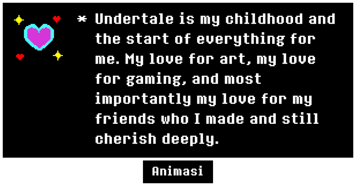 AnimasiDraws's tweet photo. @tobyfox Thank you Toby <3 https://t.co/PkhCImpO20