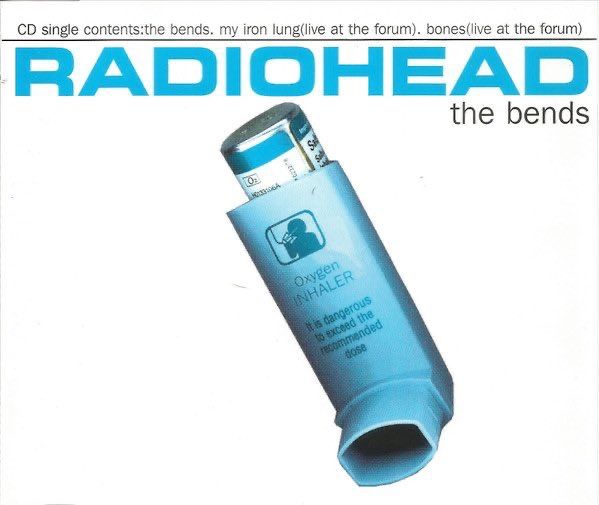 RPL_highlights's tweet image. The Bends (single)

Released on July 26, 1996 in Ireland, with My Iron Lung and Bones (both live at the Forum) as B-sides.