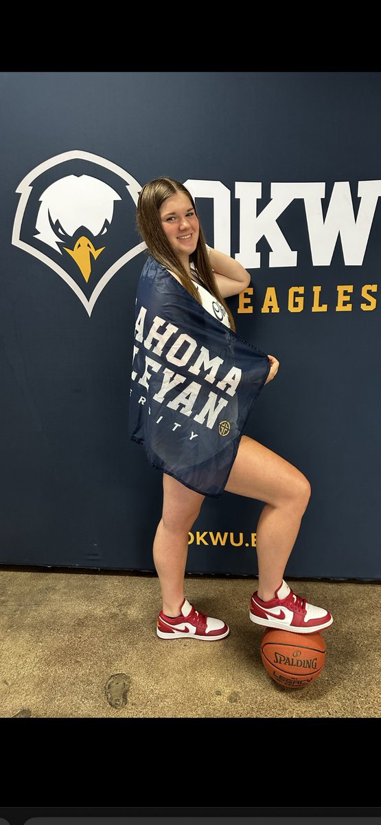 Danika (@danika_34) on Twitter photo I’m beyond excited to announce my commitment to Oklahoma Wesleyan University!! Thank you to the coaches and staff who helped make this possible!!💙🤍💛#okwu #commited
<a href="/hmesser1323/">Coach Heidi Messer</a>
<a href="/TaneishaAeschl1/">Coach Aeschleman</a>
<a href="/OKWUeagles_WBB/">OKWU Women’s Basketball</a> I’m beyond excited to announce my commitment to Oklahoma Wesleyan University!! Thank you to the coaches and staff who helped make this possible!!💙🤍💛#okwu #commited
<a href="/hmesser1323/">Coach Heidi Messer</a>
<a href="/TaneishaAeschl1/">Coach Aeschleman</a>
<a href="/OKWUeagles_WBB/">OKWU Women’s Basketball</a>