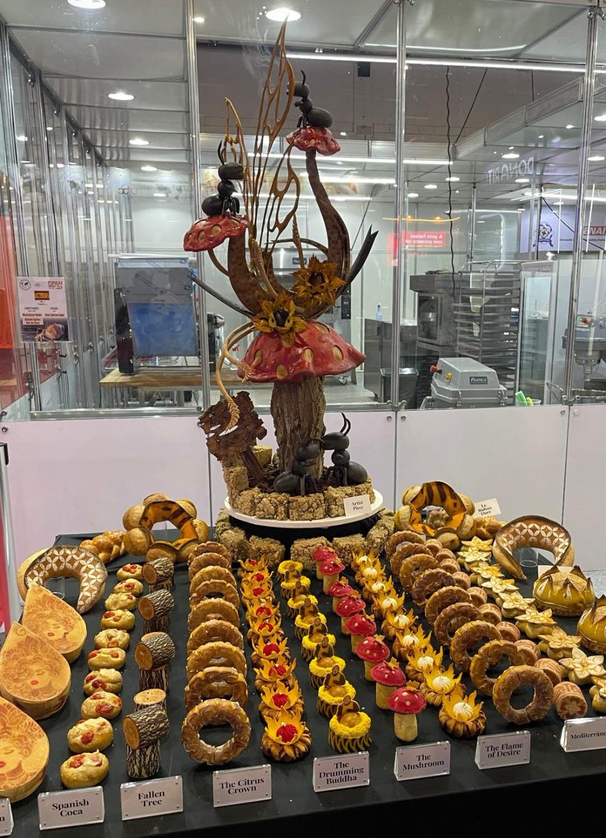 LA SELECCIÓN ESPAÑOLA DE PANADERÍA ARTESANA 🥖🥐🍞DE CEOPPAN🇪🇸, MEDALLA DE BRONCE 🥉 EN EL MUNDIAL DE JÓVENES PANADEROS🏆. Nota de prensa oficial📝👉🔗: ceoppan.es/noticias/la-se…

#ceoppan #UIBC #espigas #panaderia #bolleria #fipan