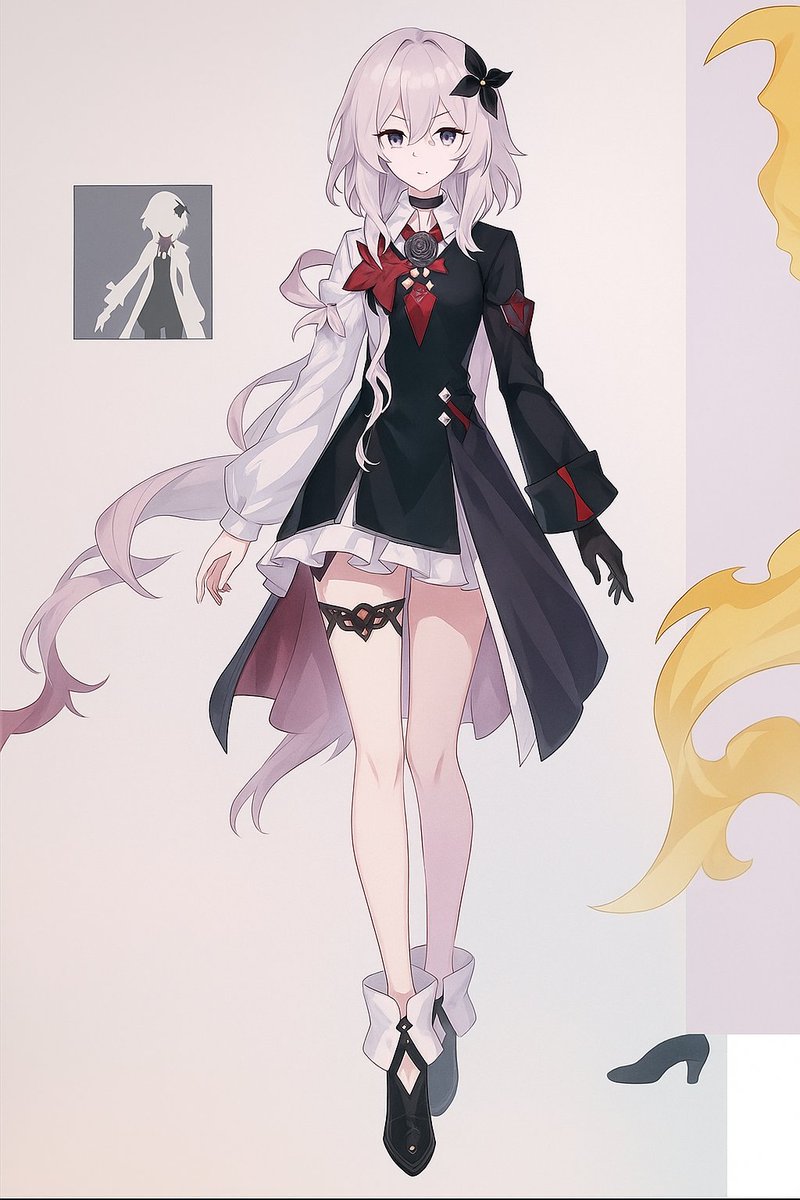 Early concept art traces refined and explored via AI (no shame, just curiosity) #hsrleaks #honkaistarrail #march7thsp #danhengsp #evernight