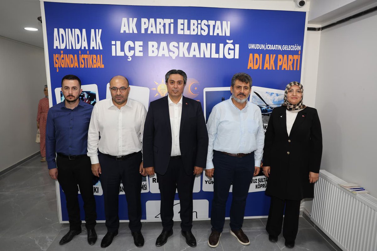 AK Parti #Elbistan İlçe Başkanlığımızı ziyaret ederek teşkilat mensuplarımızla buluştuk.

Kadim ilçemiz ve güzel insanımız için çalışmaya devam edeceğiz.

📍Kahramanmaraş