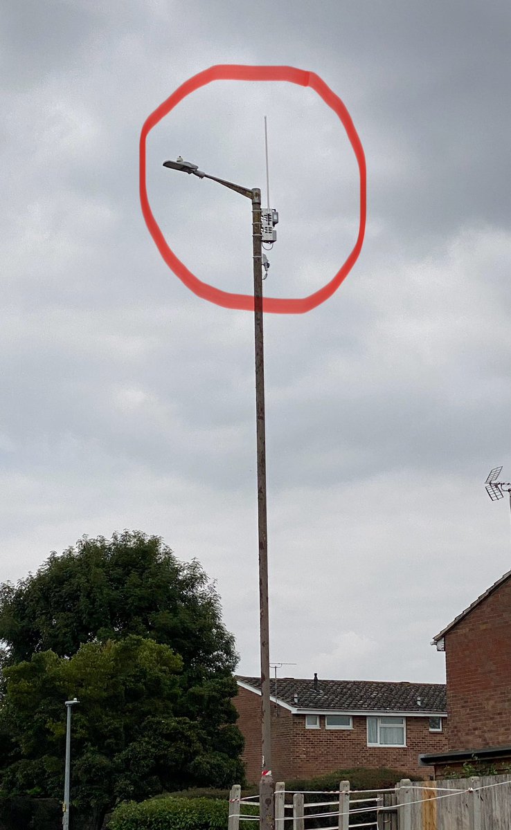 Keithpoker1's tweet image. Anyone else noticing these going up in many areas. I just wonder what they are as some are right next to 5g