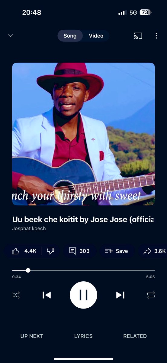 Arap_Turitik's tweet image. Uu beek che koitit by Jose Jose.
Kalenjin Gospel country music hour.
