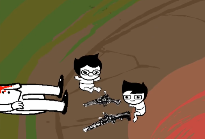 GnosticJade's tweet image. I love when Homestuck is random like this.