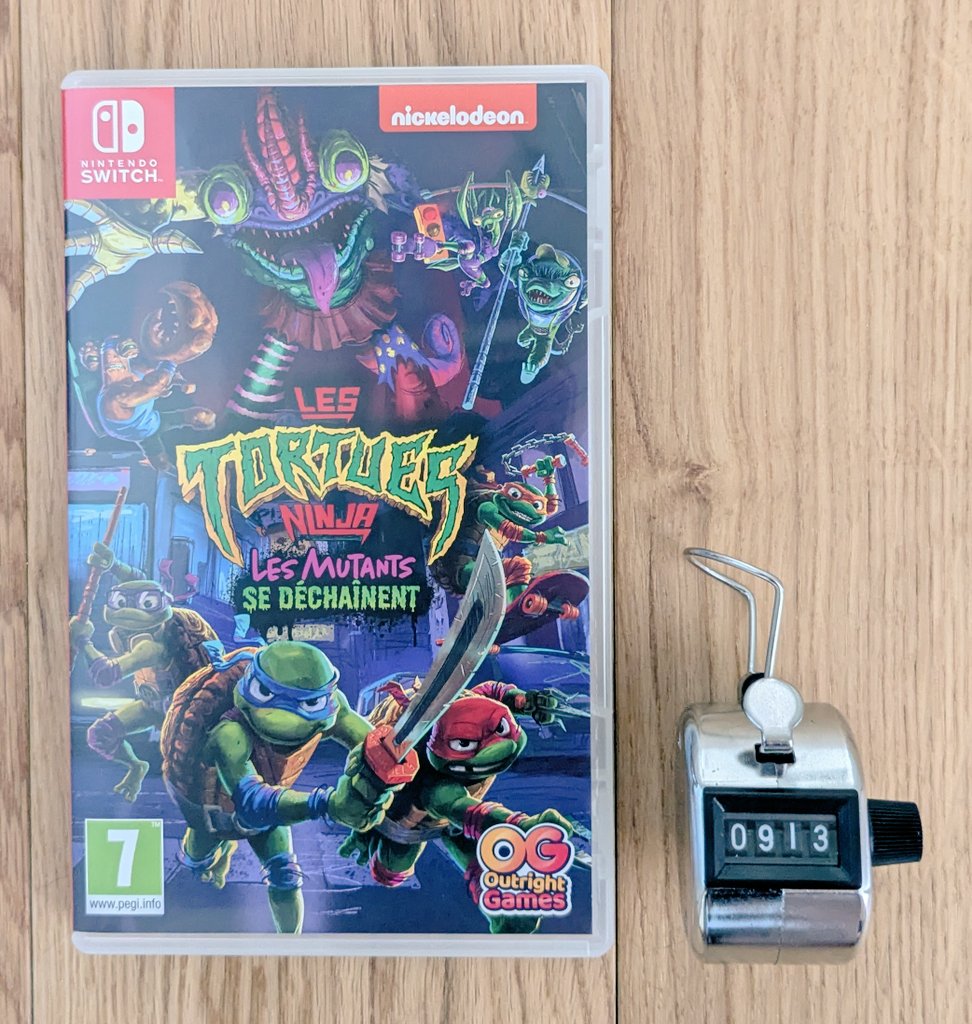 JahStobbart's tweet image. 913 ème jeu Switch en boîte, Les Tortues Ninja: Les Mutants se Déchaînent 🐢
Un beat'em up inspiré du dernier film.
On suit les aventures des quatre célèbres tortues qui devront affronter une horde de mutants déchaînés.
Jouable en solo ou en coop 2 joueurs
#NintendoSwitch #TMNT