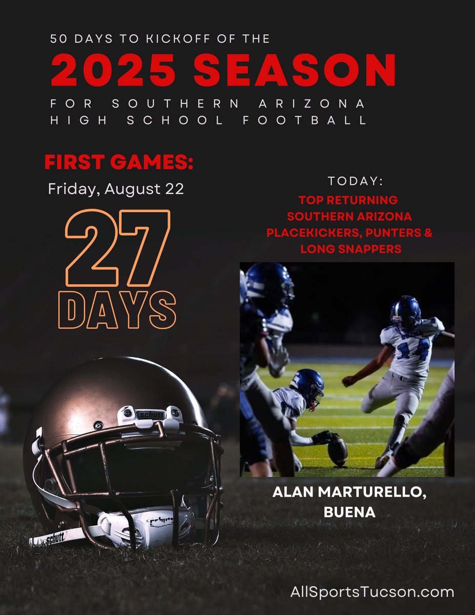 Another weapon returning for the Colts!

PK <a href="/alanmarturello/">AlanMarturello</a> 

Top returner in SOAZ!!!

Less than a month away!  Be sure to follow the Colts!!!

Loaded with talent!