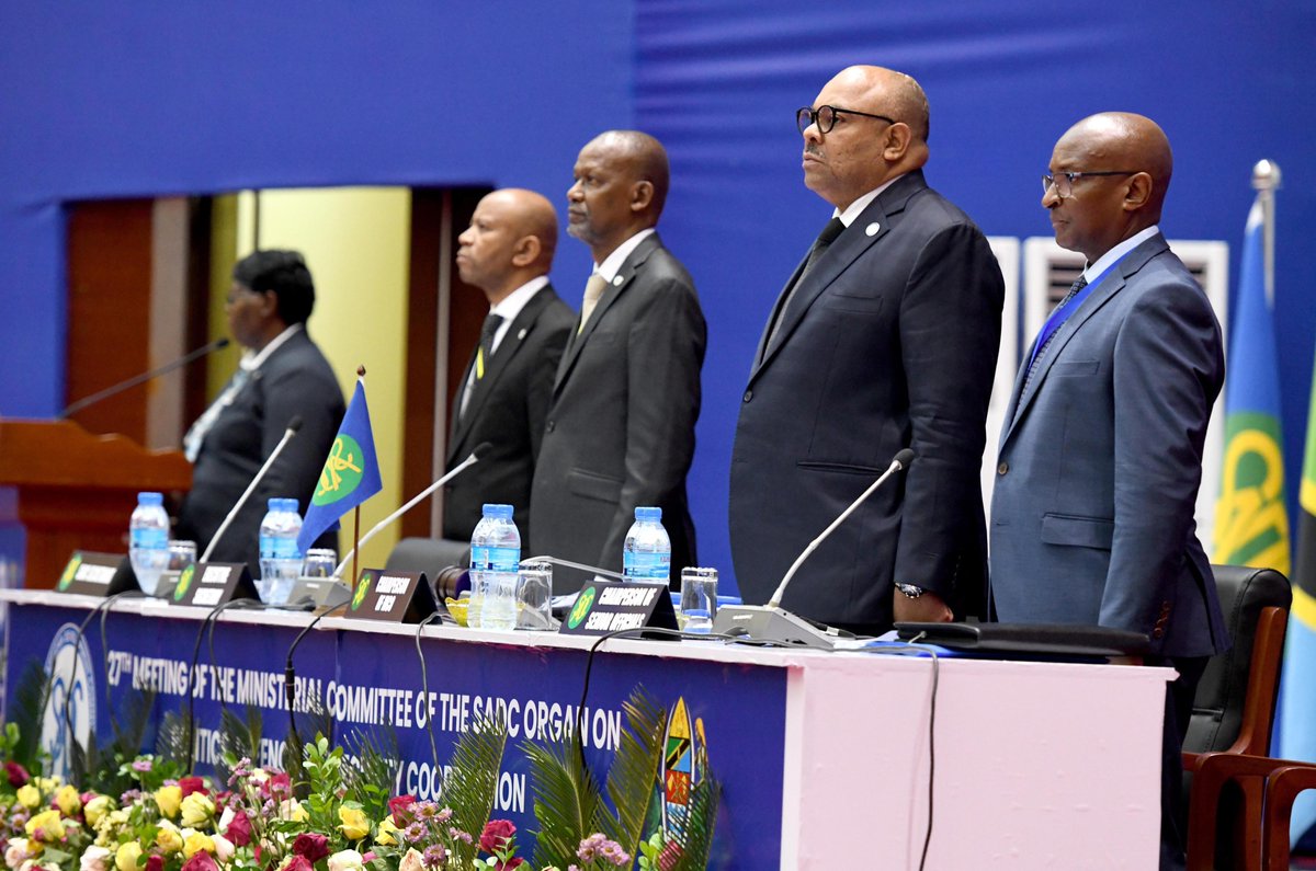 SADC_News's tweet image. SADC has reaffirmed its commitment to advancing regional peace, security, and development at the 27th Meeting of the Ministerial Committee of the Organ on Politics, Defence and Security Cooperation, convened on 24–25 July in Dar es Salaam sadc.int/latest-news/sa…