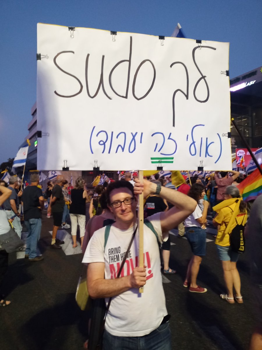 mkilmo's tweet image. עוד שלט מחאה