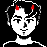 alien_bottle's tweet image. Accidentally put my guy too high up for my proper horns