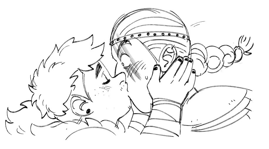 Toothlesstism's tweet image. // selfship || StarBurst
Dagur’s usually the one attempting with advances because Soda / Comet’s just a little more reserved — but every once in a while he gets massively caught off guard 🫵
🎨 K4pp4_8 💛