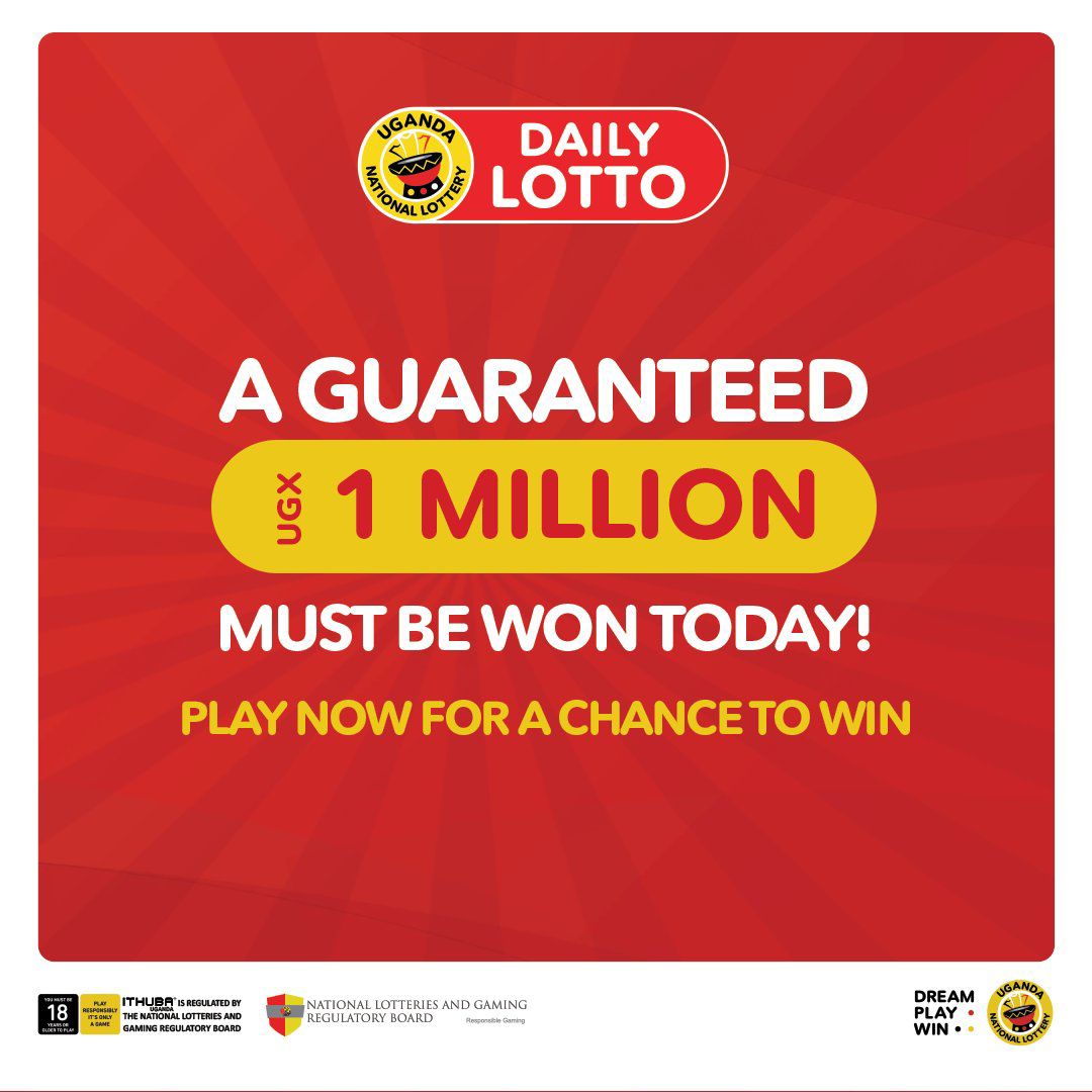 KakyaraP's tweet image. Egi diiru nefuna ,zaana DAILYLOTTO burizooba otunge omugisha okusingura akakaikuru kamwe erizooba.
Simply dial *278#, *252# (the lifestyle) OR *185# on Airtel Money, OR you can visit bit.ly/3xoZfdM to PLAY NOW
#DreamPlayWin
#UgandaNationalLottery Pays Buli Daily.