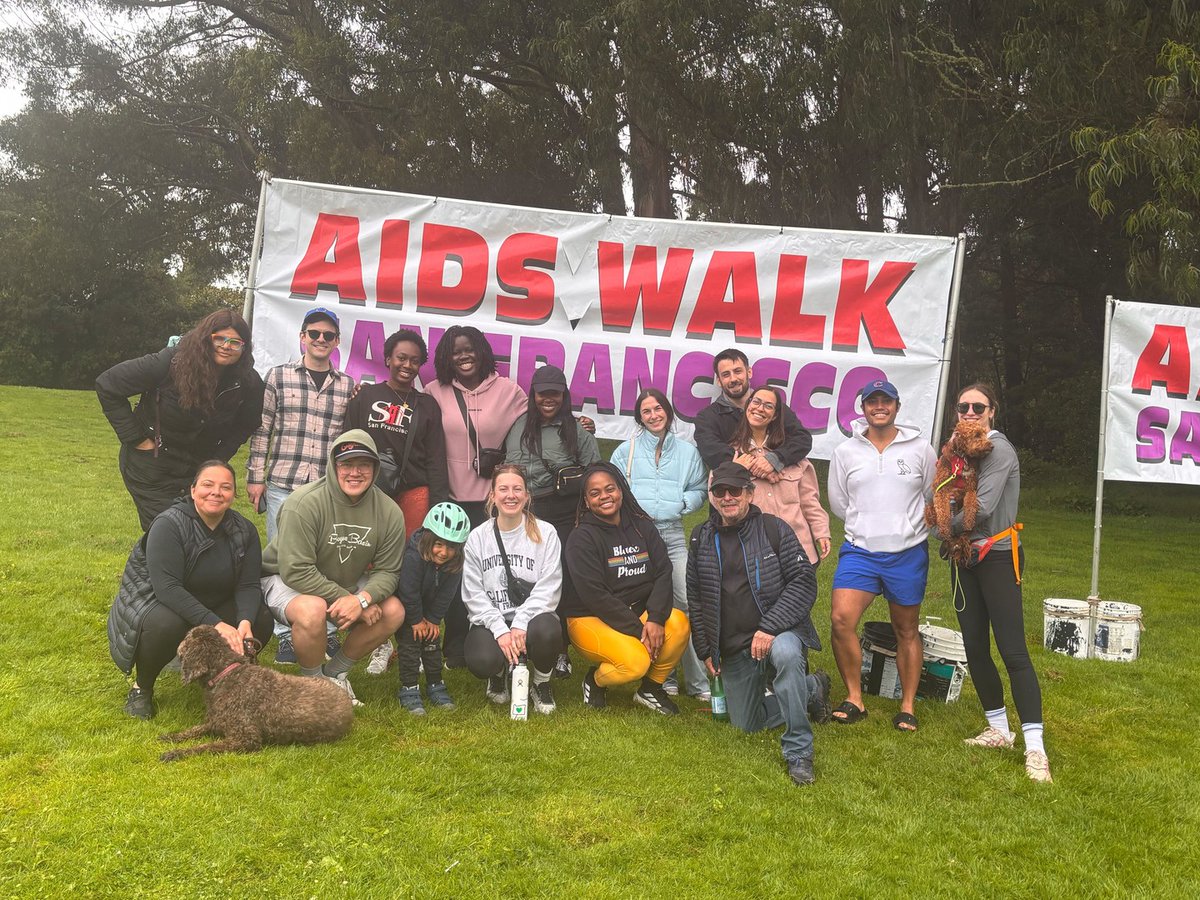 GladstoneInst's tweet image. A team of Gladstonians participated in the San Francisco AIDS (@aidswalksf) walk earlier this week! Shoutout to everyone who participated and helped raise money for the cause!