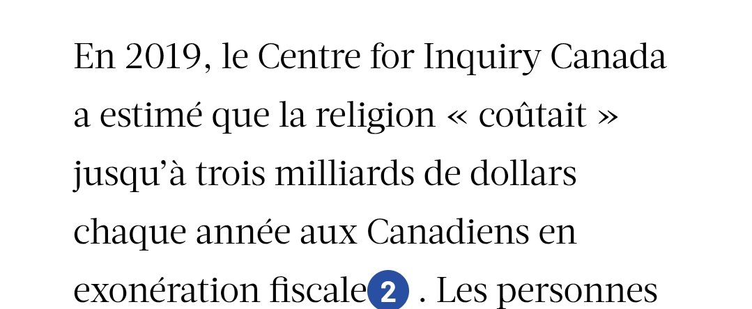 Commander__Keen's tweet image. Pi, quand est-ce qu'on retire l'exemption de taxes foncières aux immeubles à caractère religieux?
Ah, et les crédits d'impôts pour les dons aussi, tant qu'à faire.
Tant qu'à parler de laïcité, pourquoi les subventionner indirectement et directement? 🤔