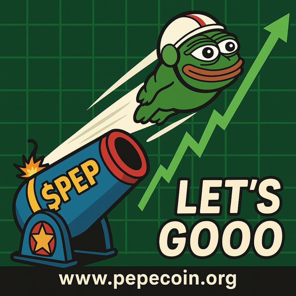 pep_jason's tweet image. 🚀 $PEP is firing up like a rocket! Pepe’s ready to soar, and the community’s all in.
Join the hype at pepecoin.org and ride the wave with @pepecoinNetwork. Let’s take $PEP to the moon – the journey’s just begun! #Pepecoin #CryptoRocket #ToTheMoon