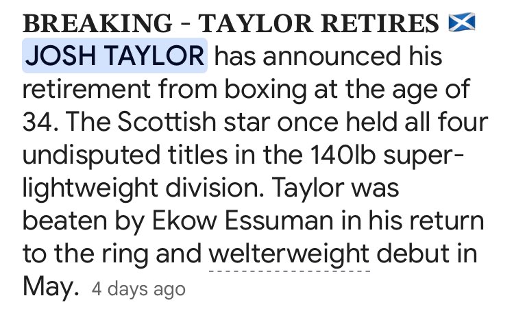 Prae54Rae's tweet image. I suspect very few Scots are aware of his sporting achievements. Only 24 boxers have held four belts. The news/history we receive is diluted and manipulated by London/foreign agencies. They see it like feeding saps to toothless fools. This will never change without independence.