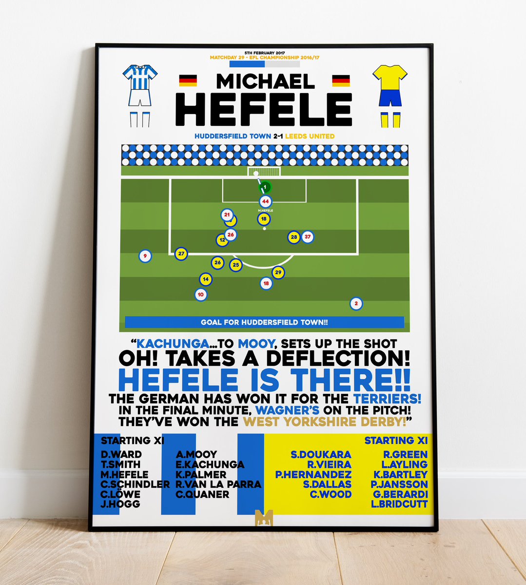 MezzalaDesigns's tweet image. 🐶TERRIERS PRINTS🐶
Remember some incredible moments in Terriers history with our Huddersfield Town Prints!🔵⚪️
CODE: ‘HTAFC’ for 15% OFF All Items✅
➡️mezzaladesigns.co.uk/collections/hu…
#HTAFC @VitalHtafc @stillsmilingpod @theterriersfan