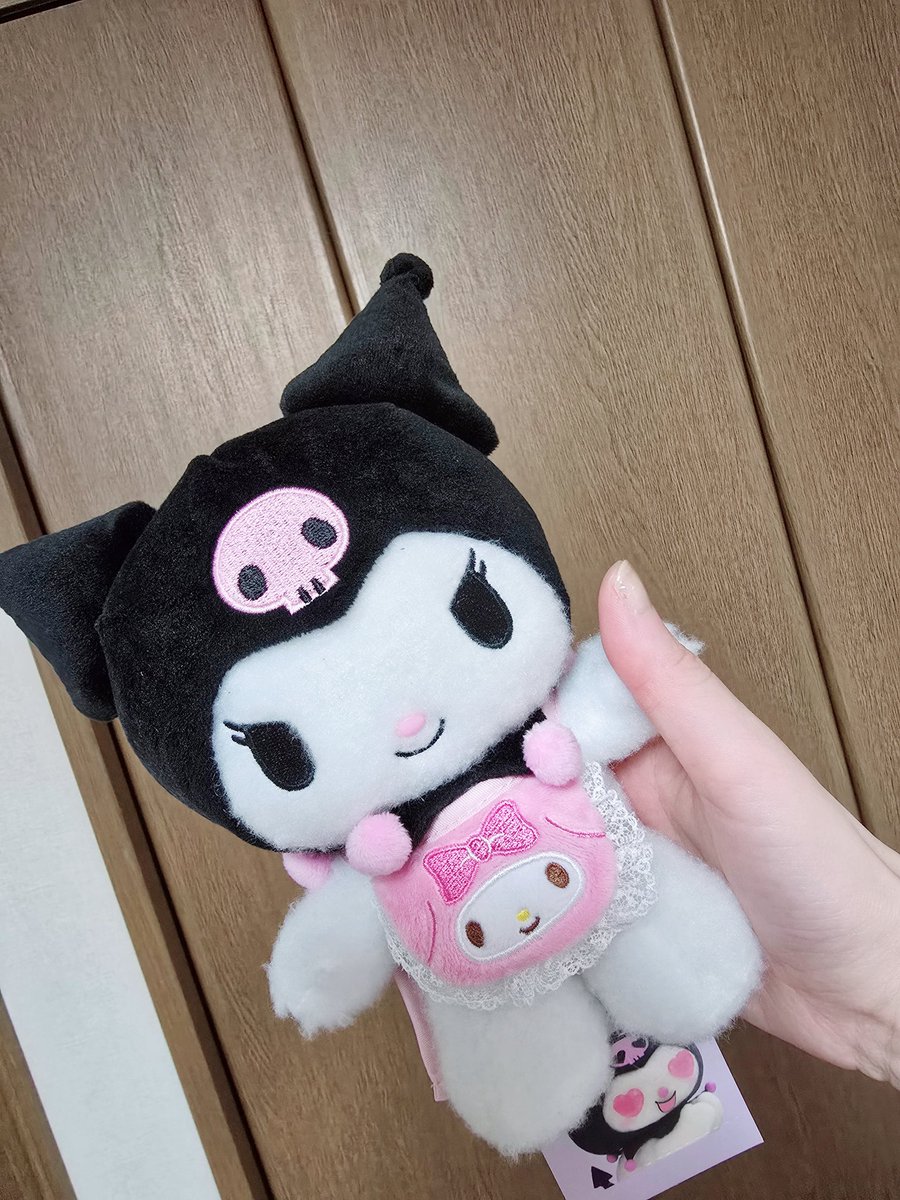 pegasus_mm's tweet image. ネトフリのクロミちゃんぬい、やっぱり気になって買っちゃった。

ほわほわしていてキュート❤︎
メロちゃんのスタイがお似合い⋆*