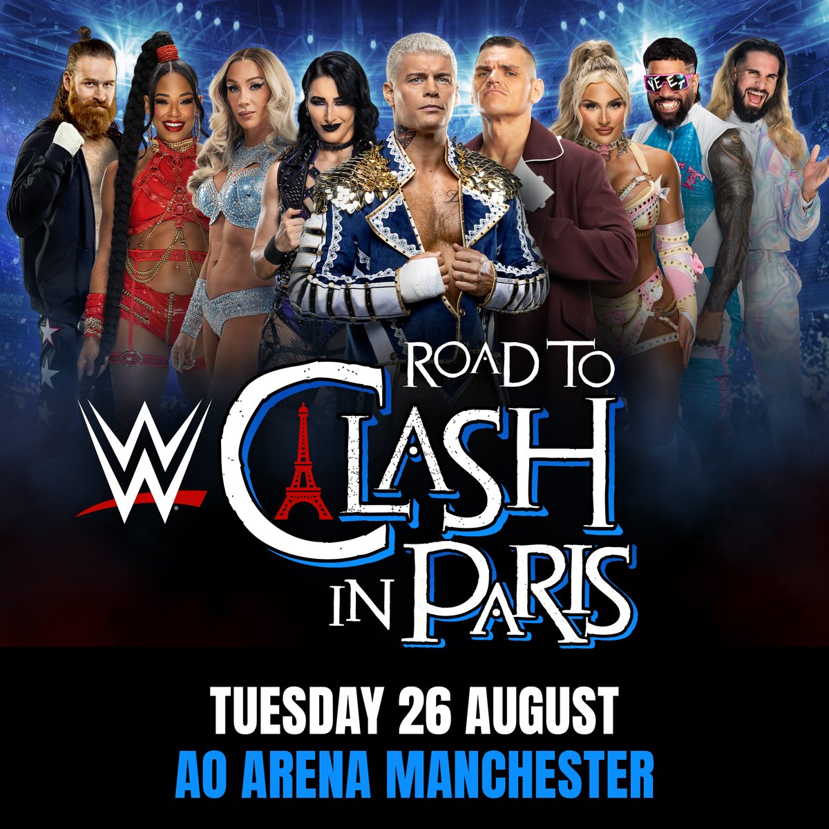 AOArena's tweet image. LESS THAN 1 MONTH UNTIL WWE RETURNS!
Book your tickets here: tinyurl.com/5yn8p2vm